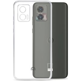 Mobilize Gelly Coque Transparente Motorola Edge 30 Neo Coque arrière en TPU Souple - Transparent