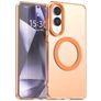 Mobigear Shockproof Coque Samsung Galaxy S25 Edge MagSafe Coque arrière Rigide - Orange