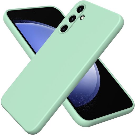 Mobigear Colors Coque Samsung Galaxy M15 Coque arrière en Silicone - Vert