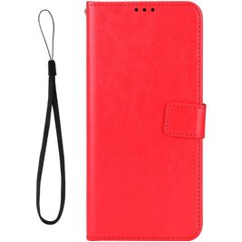 Mobigear Wallet Housse HONOR X7 Etui Porte-Monnaie - Rouge