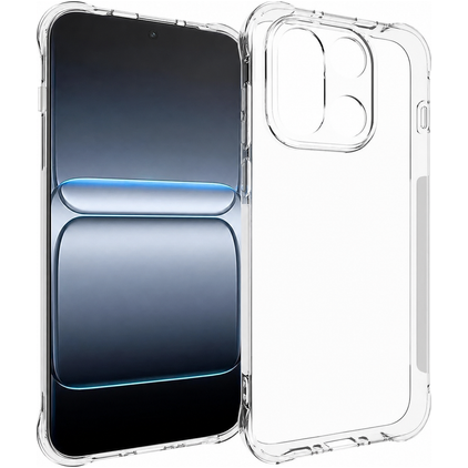 Mobigear Cushion Coque Transparente OnePlus 15 Coque arrière en TPU Souple - Transparent