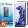 Mobigear Premium Xiaomi 11T Verre trempé Protection d'écran - Compatible Coque - Noir (Lot de 3)