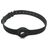 Mobigear Coque Apple AirTag Collier en Silicone Souple - 23.5 - 47.5 cm - Noir