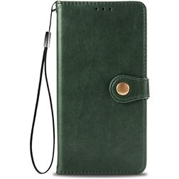 Mobigear Snap Button Housse Samsung Galaxy S20 FE Etui Porte-Monnaie - Vert