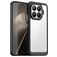 Mobigear Crystal Xiaomi 15T Pro Plastique rigide Coque arrière - Noir