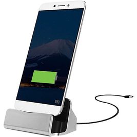 Mobigear USB-C Station d'accueil - Argent Universel
