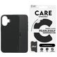 CARE by PanzerGlass Fashionable Coque iPhone 16 MagSafe Coque arrière en Silicone - Noir