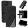Mobigear Rhombus Housse iPhone 12 Pro Etui Porte-Monnaie - Noir