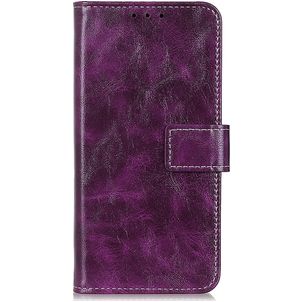 Mobigear Basic Housse LG V60 ThinQ Etui Porte-Monnaie - Violet