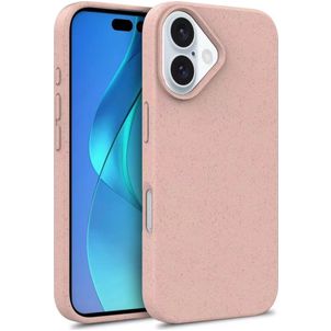 Mobigear Bio Coque iPhone 16 Plus Coque arrière en Eco-Friendly - Rose