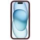 Mobiparts Coque iPhone 15 Coque arrière en Silicone - Plum Red