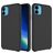 Mobigear Rubber Touch Coque iPhone 11 Coque arrière en Silicone - Noir