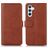 Mobigear Wallet Housse Samsung Galaxy A35 Etui Porte-Monnaie - Marron