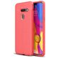 Mobigear Luxury Coque LG G8 ThinQ Coque arrière en TPU Souple - Rouge