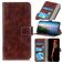 Mobigear Basic Housse HTC Desire 22 Pro Etui Porte-Monnaie - Marron