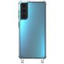 Mobigear Mix & Match Transparent Samsung Galaxy S21 FE TPU souple Coque avec cordon - Transparent