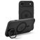 Mobilize Hybrid Pro Coque iPhone Air MagSafe Coque arrière Rigide Anti-Chocs - Noir