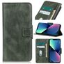 Mobigear Classy Housse iPhone 14 Etui Porte-Monnaie - Vert