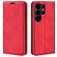 Mobigear Retro Slim Housse Samsung Galaxy S26 Ultra Etui Porte-Monnaie - Rouge