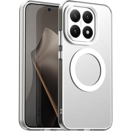 Mobigear Shockproof Coque Xiaomi 15T MagSafe Coque arrière Rigide - Blanc