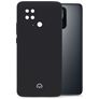 Mobilize Rubber Gelly Coque Xiaomi Redmi 10C Coque arrière en TPU Souple - Matt Black