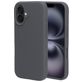 Mobiparts Coque iPhone 16 Coque arrière en Silicone - Urban Grey