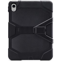 Xccess Survivor Essential iPad Pro 11 pouces (2022) Plastique rigide / Silicone Coque arrière + Support - Noir
