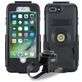 Tigra Bike Console Support Vélo Guidon Coque iPhone 8 Plus - Noir
