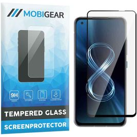 Mobigear Premium ASUS Zenfone 8 Verre trempé Protection d'écran - Compatible Coque - Noir