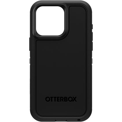 OtterBox Defender Coque iPhone 15 Pro Max MagSafe Coque arrière Rigide Anti-Chocs - Noir