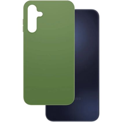 CARE by PanzerGlass Fashionable Coque Samsung Galaxy A16 Coque arrière en Silicone - Vert