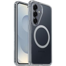 Otterbox Symmetry Coque Transparente Samsung Galaxy S26 MagSafe Coque arrière Rigide Anti-Chocs - Transparent