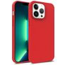 Mobigear Bio Coque iPhone 15 Plus Coque arrière en Eco-Friendly - Rouge