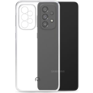 Mobilize Gelly Coque Transparente Samsung Galaxy A33 Coque arrière en TPU Souple - Transparent