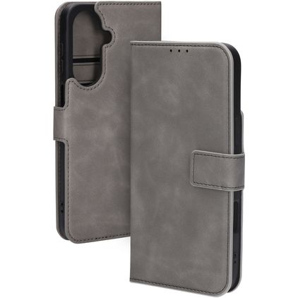 Mobiparts Classic Wallet Housse Samsung Galaxy A27 MagSafe Etui - Granite Grey
