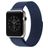 Mobigear Style Loop Bracelet Milanais pour Apple Watch Fermeture magnétique - 49/46/45/44 mm - Bleu