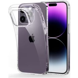 Mobigear Basics Coque Transparente iPhone 14 Plus Coque arrière en TPU Souple - Transparent