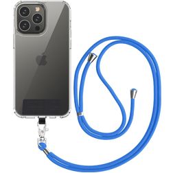 Mobigear Lanyard - Cordon de téléphone universel ajustable en Nylon - Bleu