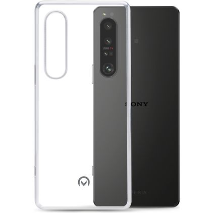 Mobilize Gelly Coque Transparente Sony Xperia 1 V Coque arrière en TPU Souple - Transparent