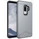 Mobigear Card Coque Samsung Galaxy S9 Plus Coque arrière Rigide Anti-Chocs avec Porte-Cartes - Gris