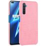 Mobigear Croco Coque Realme X50 Pro Coque arrière Rigide - Rose