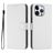 Mobigear Urban Wallet Housse iPhone 16 Pro Max Etui Porte-Monnaie - Blanc