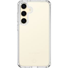 ITSKINS Level 2 SpectrumClear R Coque Transparente Samsung Galaxy S25 Coque arrière en TPU Souple Anti-Chocs - Transparent