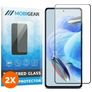 Mobigear Premium Xiaomi Redmi Note 12 Pro Verre trempé Protection d'écran - Compatible Coque - Noir (Lot de 2)