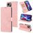Mobigear Wallet Housse iPhone 14 Etui Porte-Monnaie - Rose doré