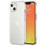 Mobigear Cushion Coque Transparente iPhone 13 Coque arrière en TPU Souple Anti-Chocs - Transparent