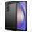 Mobigear Brushed Slim Coque Samsung Galaxy A55 Coque arrière en TPU Souple - Noir