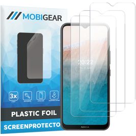 Mobigear Nokia C21 Plus Protection d'écran Film - Compatible Coque (Lot de 3)