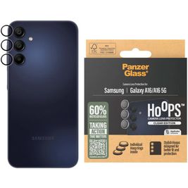 PanzerGlass Hoops Samsung Galaxy A16 Verre trempé Protection Objectif Caméra - Compatible Coque