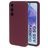 Mobiparts Coque Samsung Galaxy A55 Coque arrière en Silicone - Plum Red